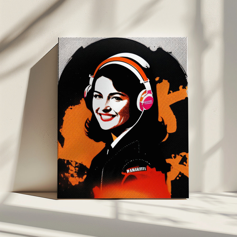 A Lively Girl | Canvas