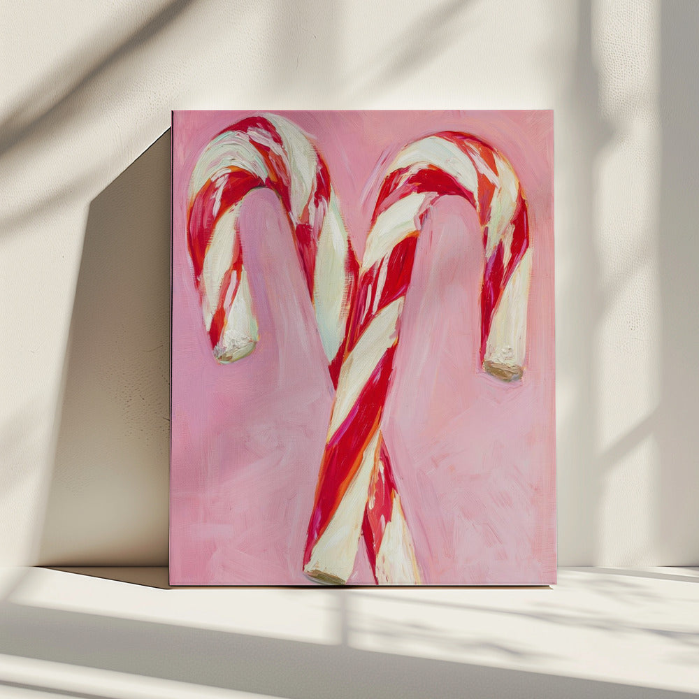 Candy Cane Delight | Canvas