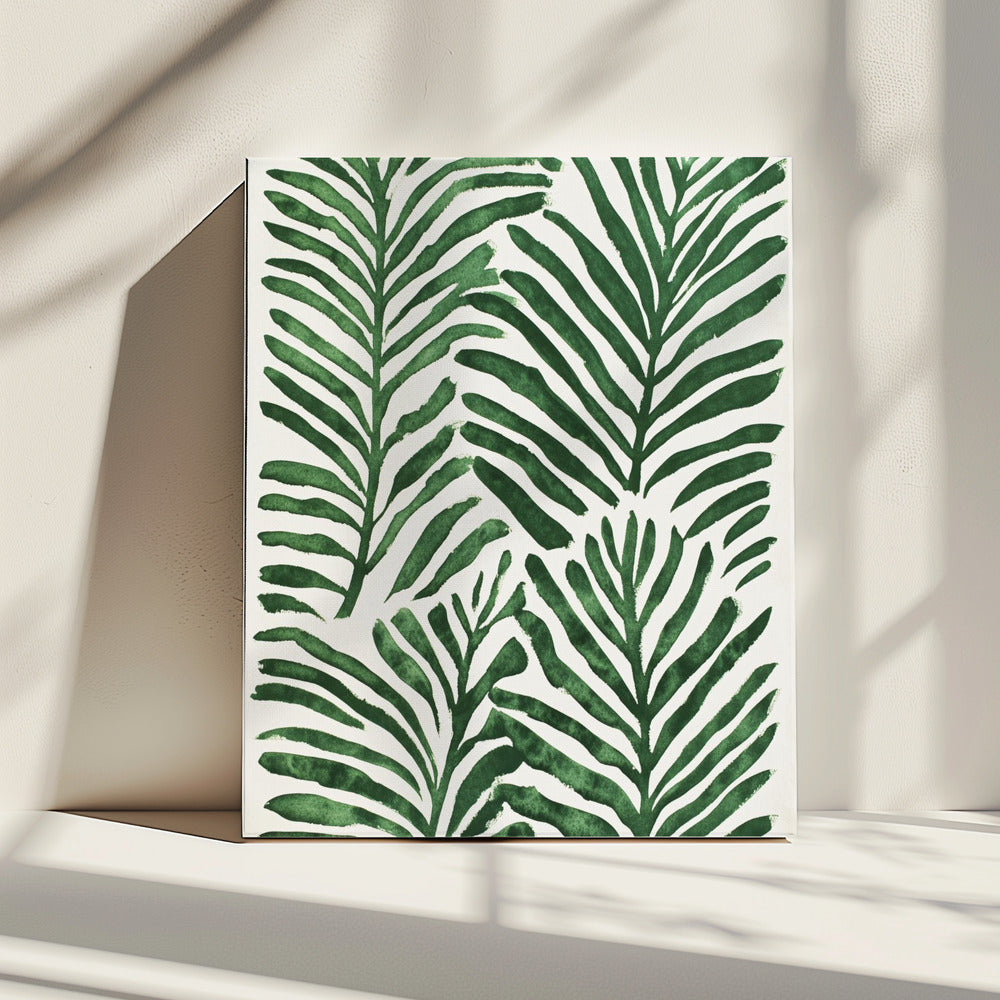 Verdant Fronds | Canvas