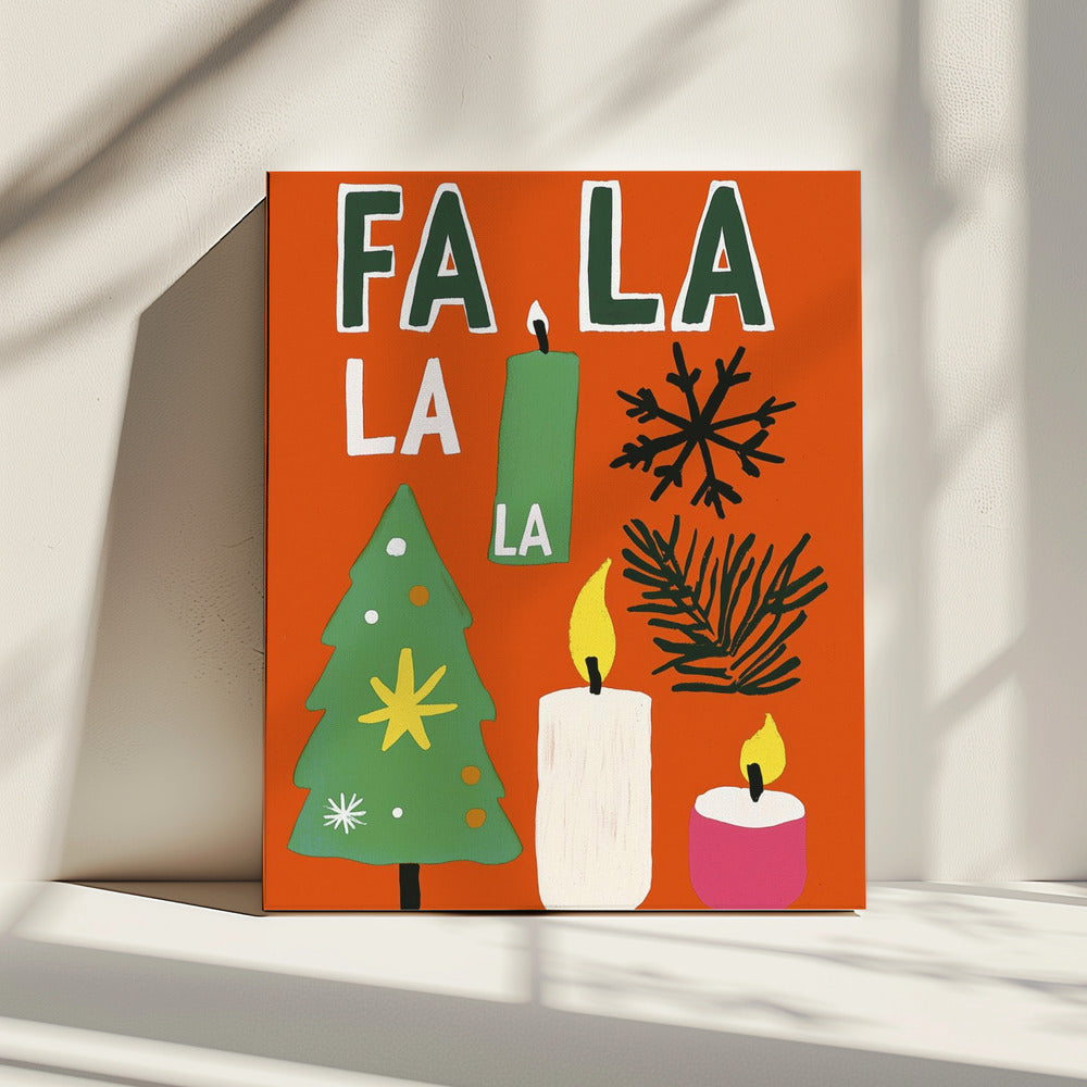 Festive Cheer Burst | Canvas