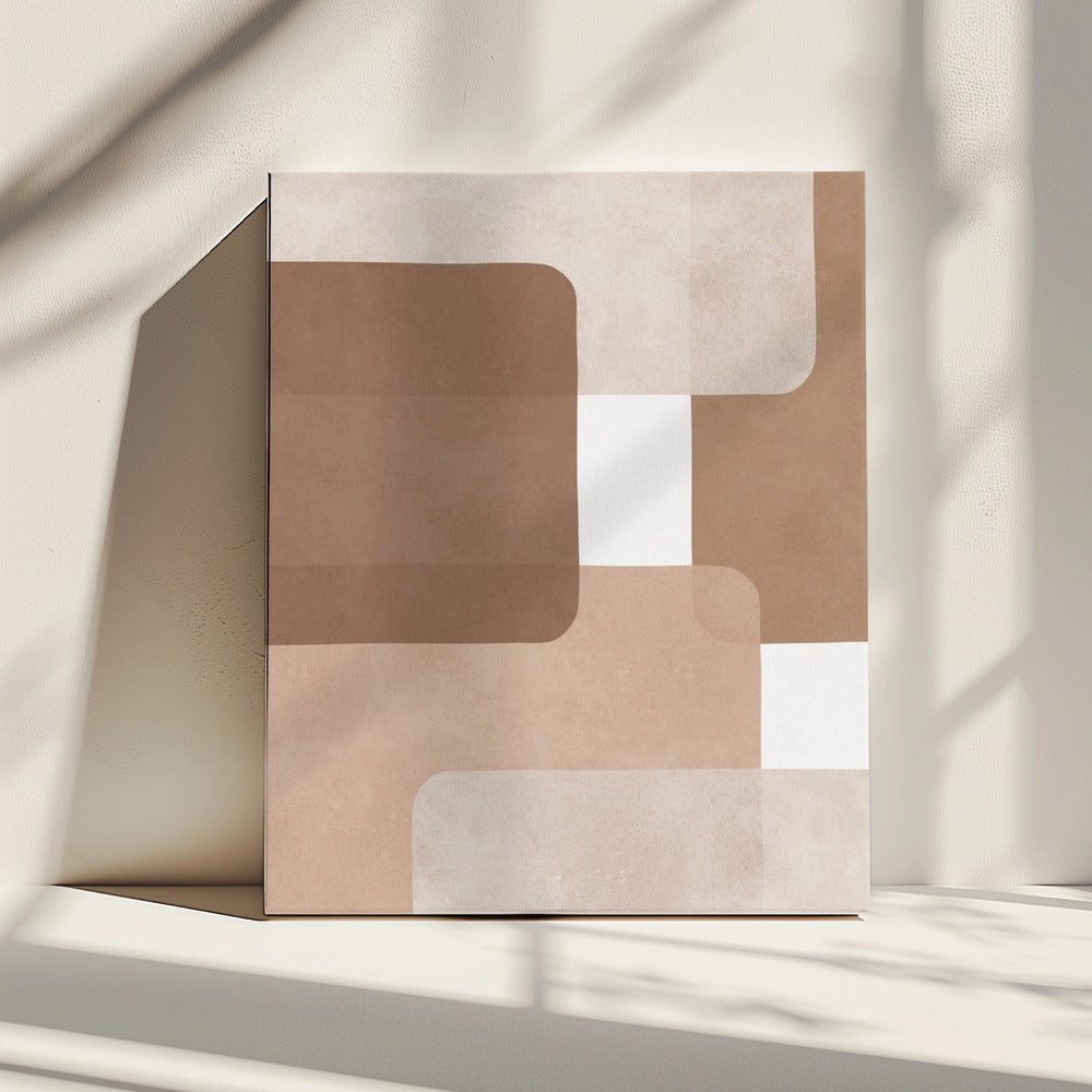 Boho watercolor strokes 2 | Canvas