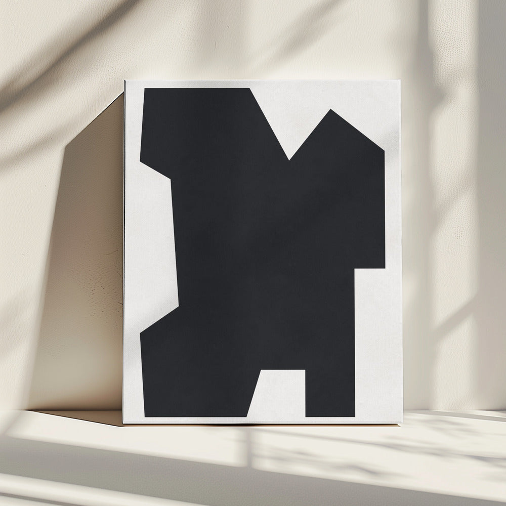 Black and white geometry 6 | Canvas