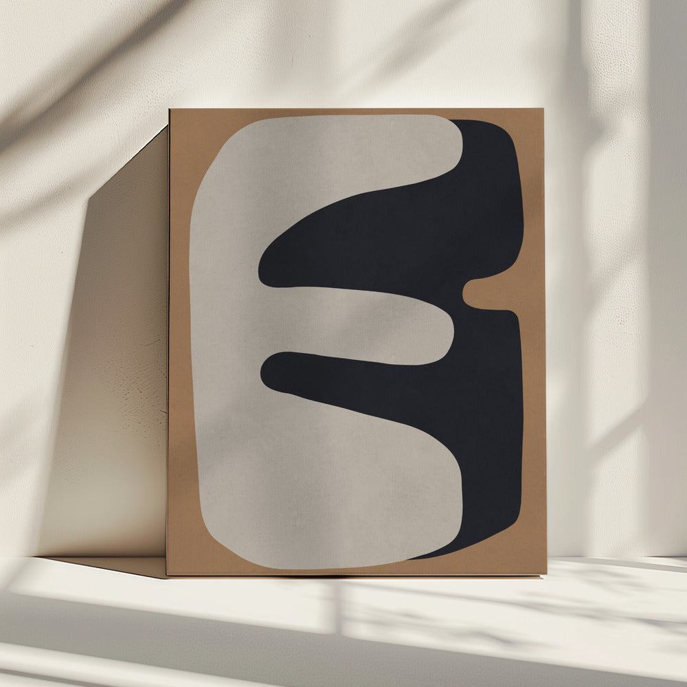 Brown and black art 3 | Canvas