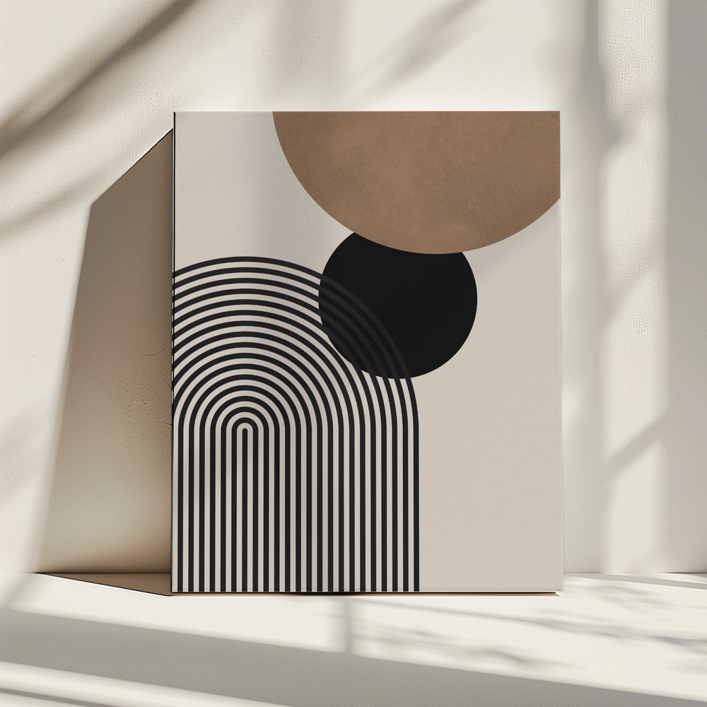 Composition lines and circles 4 | Canvas