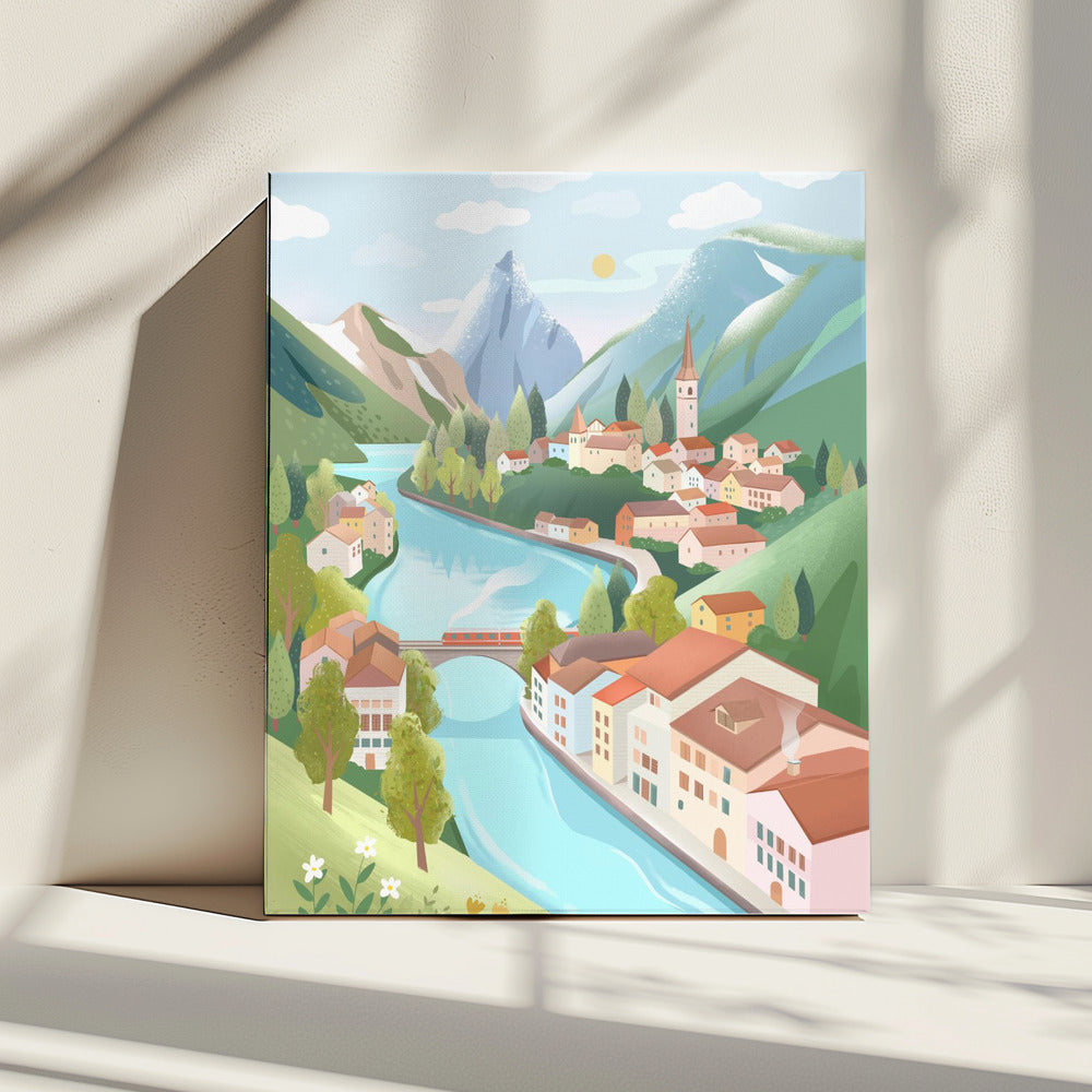 Swiss Alps | Canvas