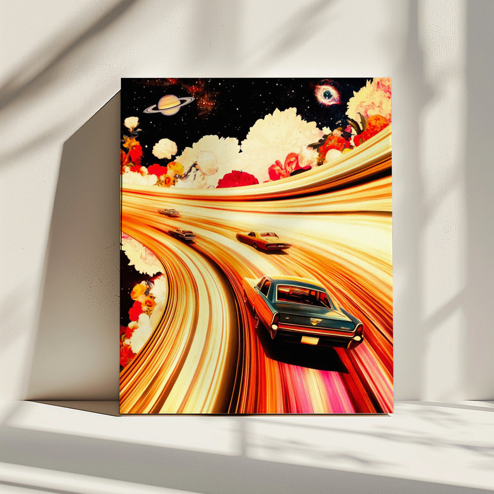 Flower Race | Canvas