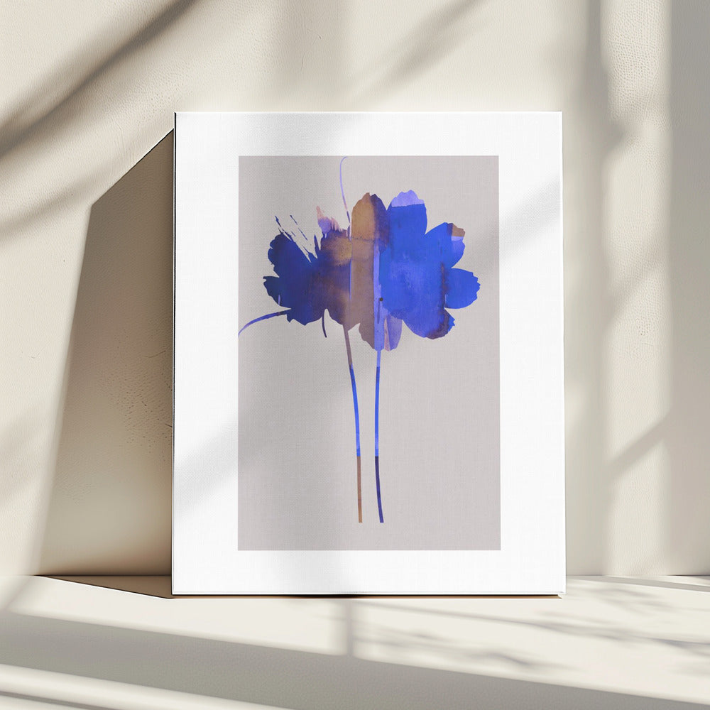 Bright Floral Graphic Print No1 | Canvas