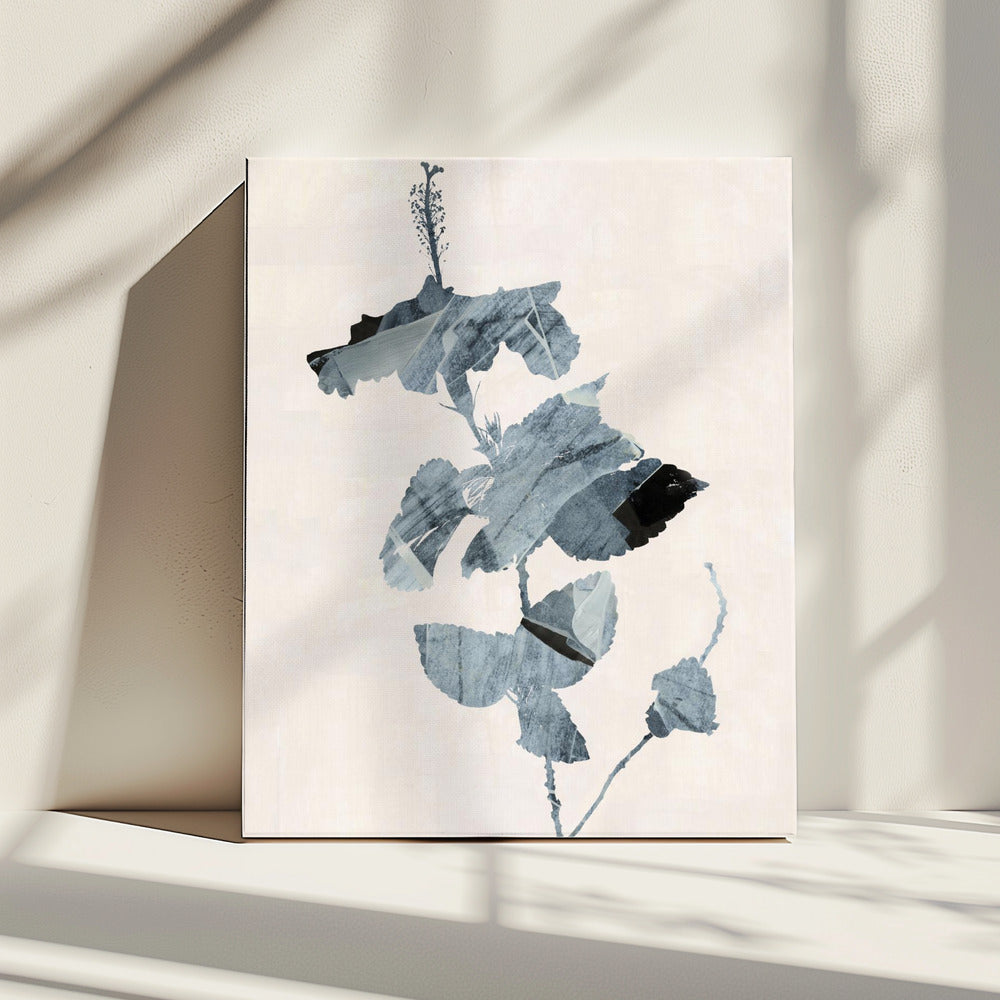 Botanical Silhouette No1 Print | Canvas