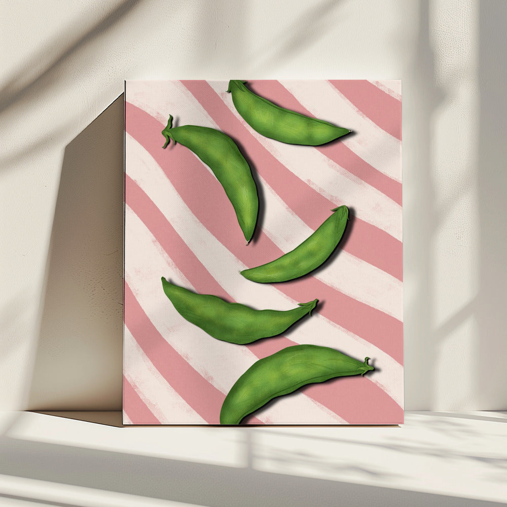Sugar snap peas | Canvas