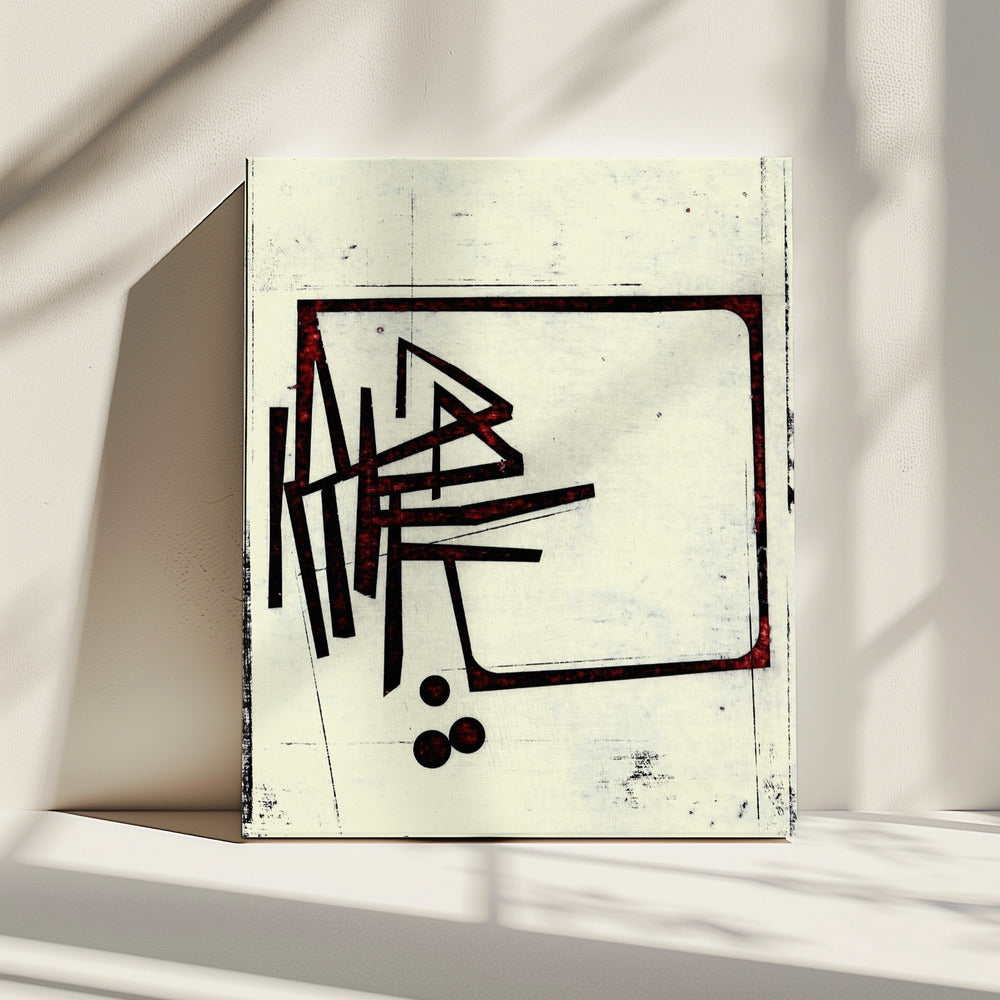 Angular Lines and Dots | Canvas