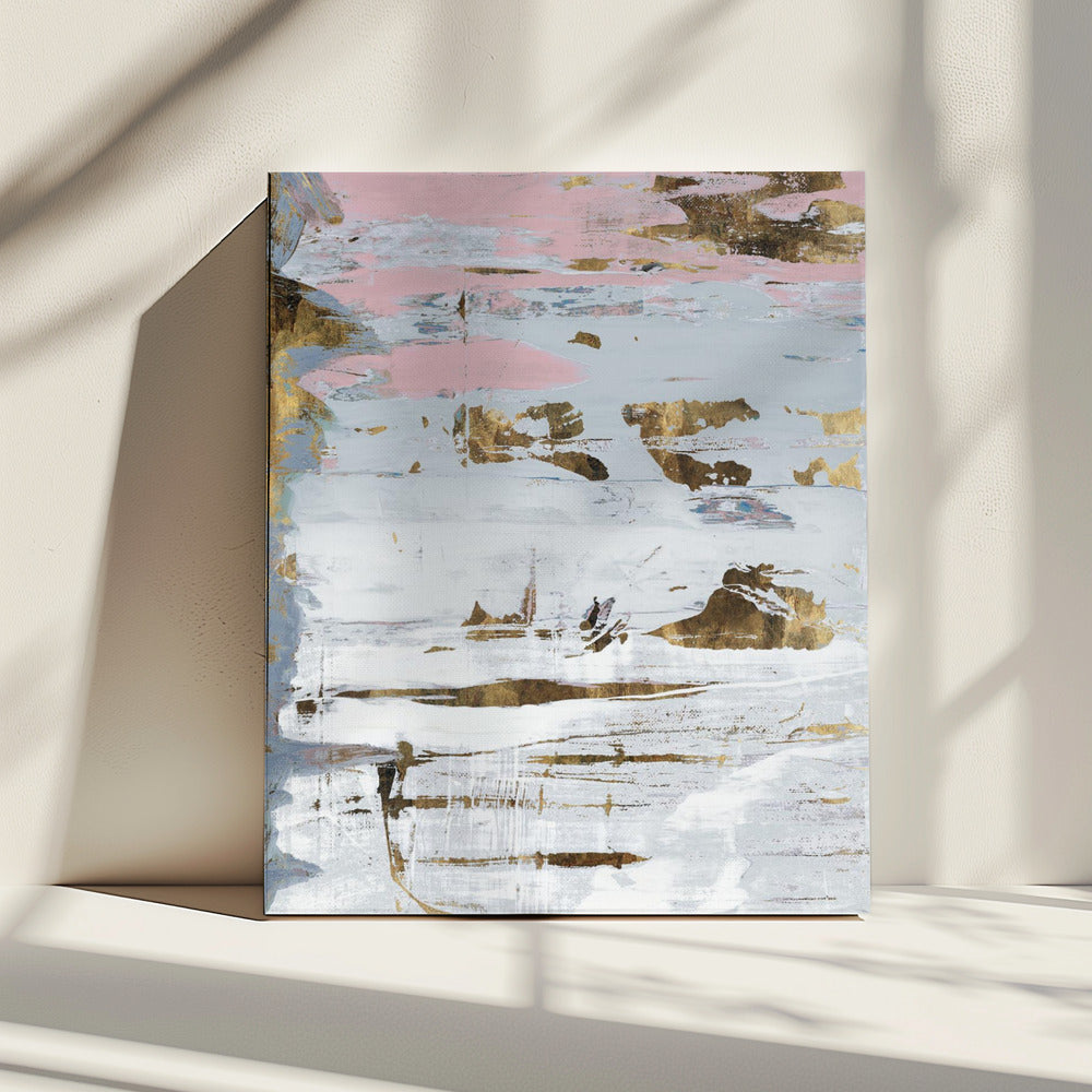 Abstract Soft Whites 2 | Canvas