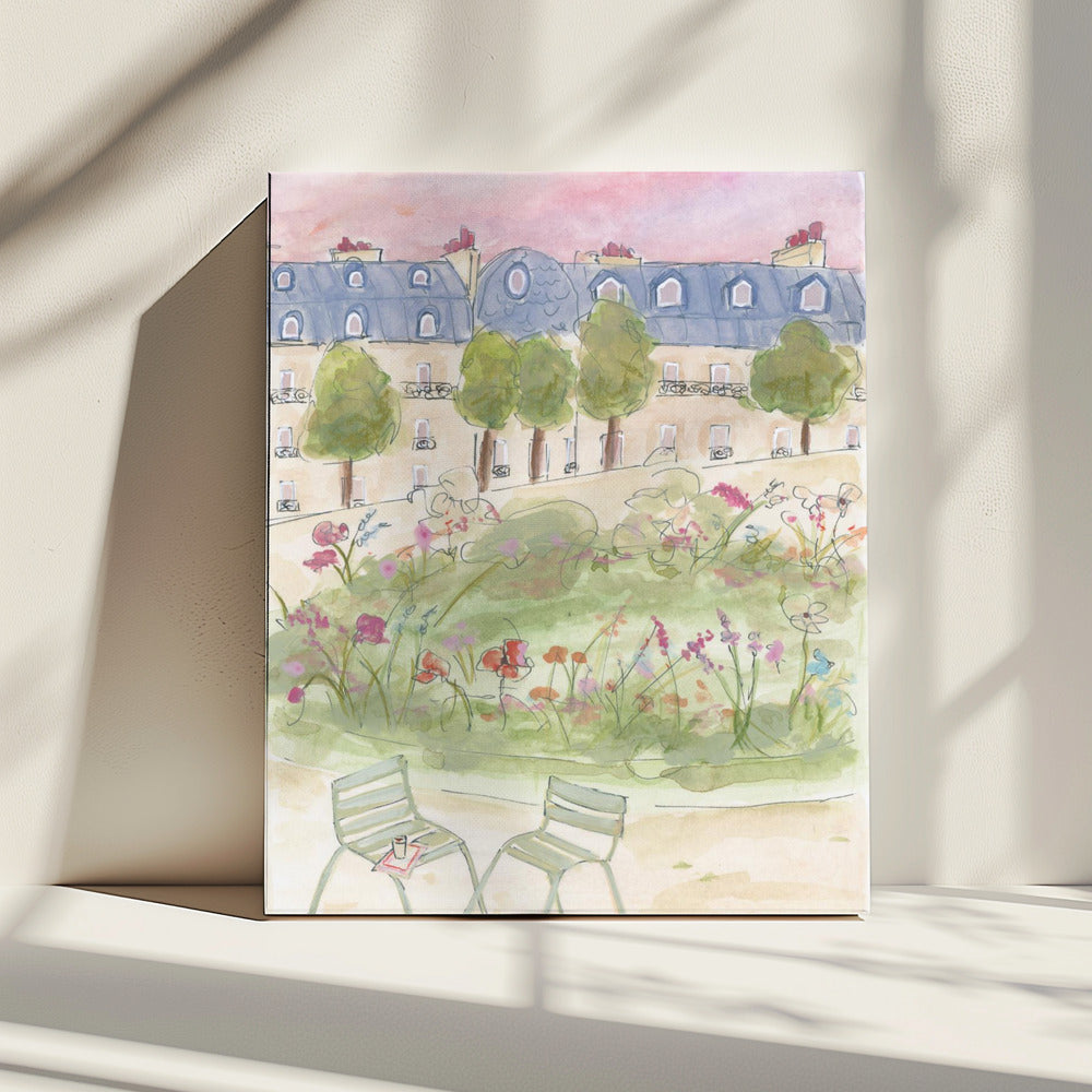 Parisian Garden | Canvas