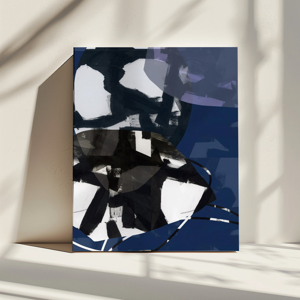 Dark Blue Beauty No1 | Canvas