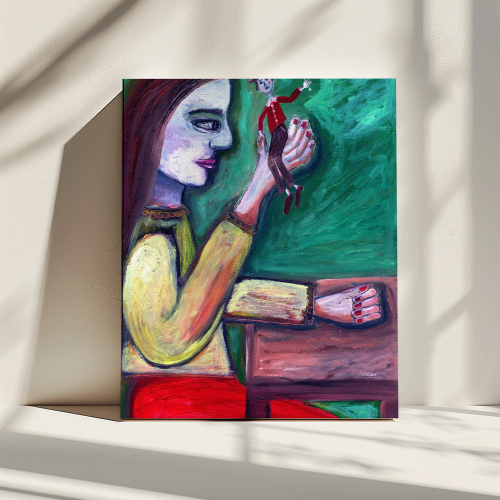 Pin Man always was there. | Canvas