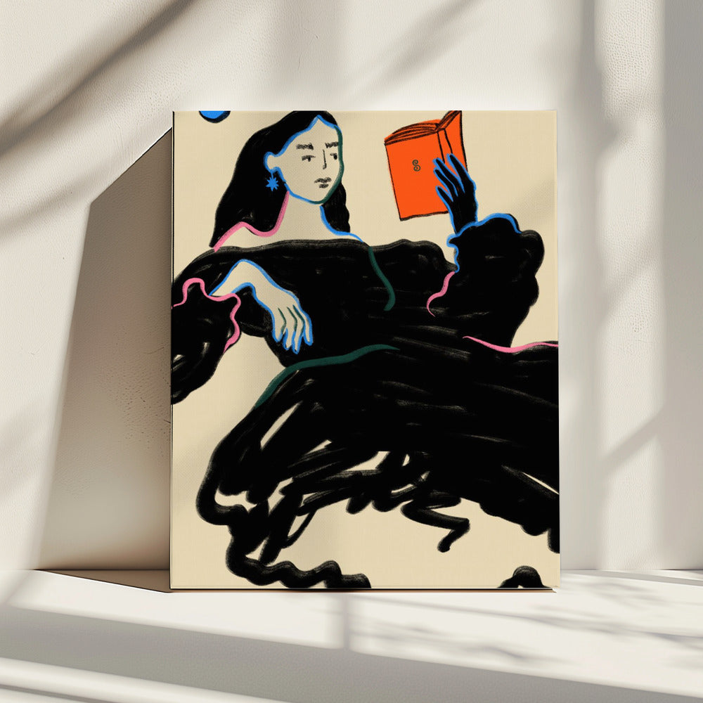 Midnight Reading | Canvas