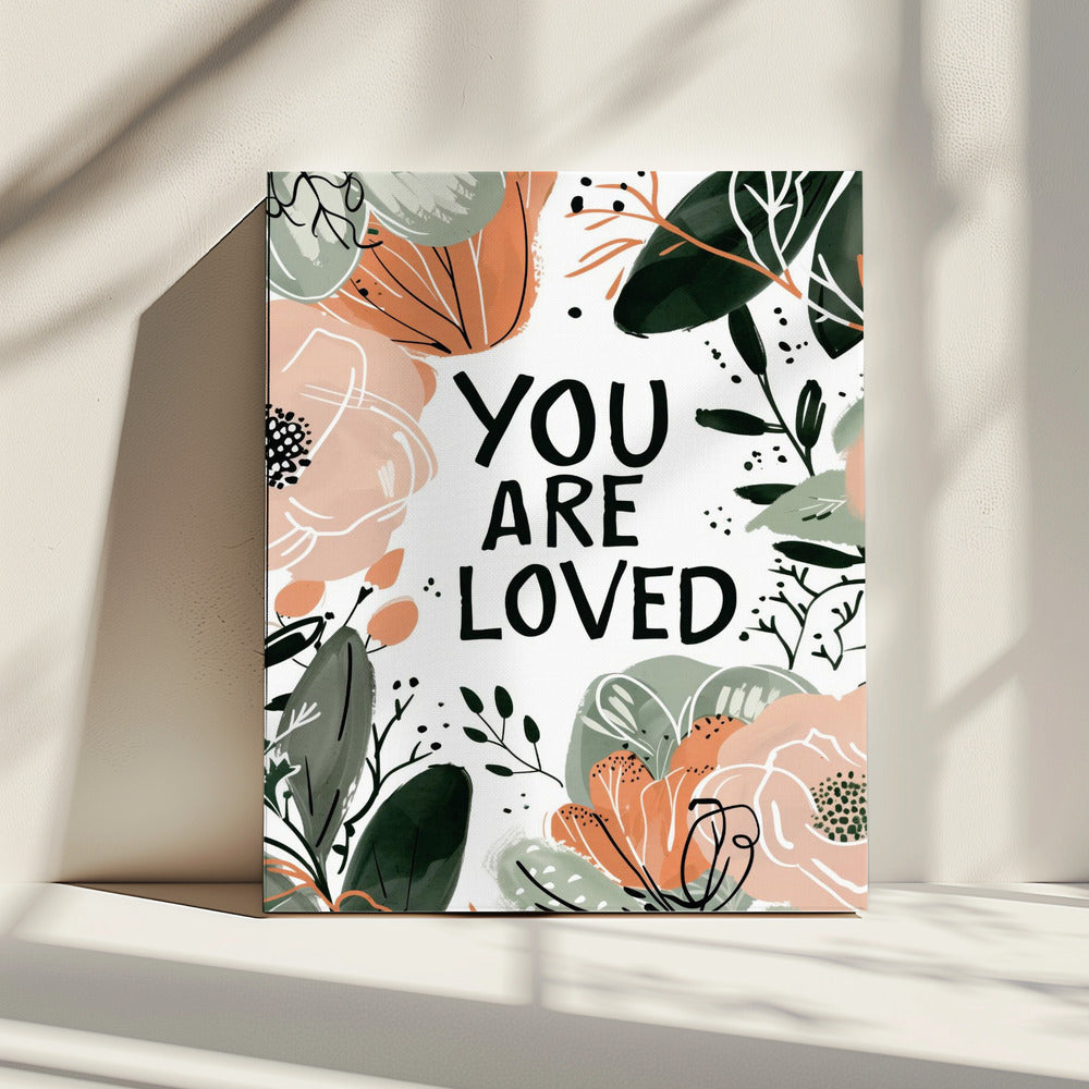 Floral Affirmation | Canvas