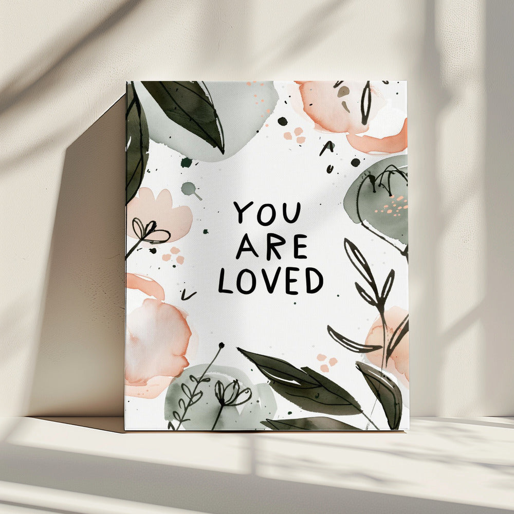 Floral Affirmation | Canvas