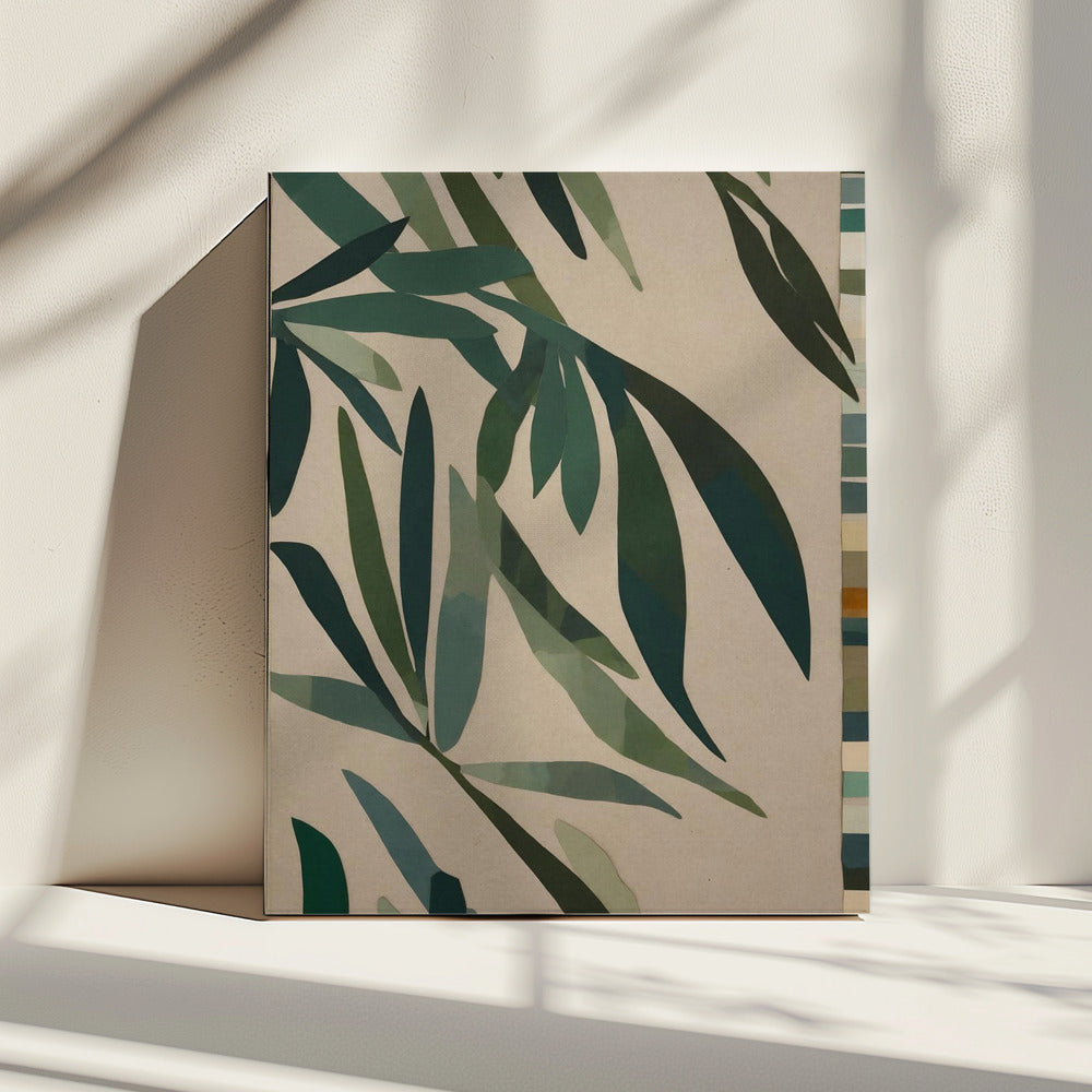 Leafy Mosaics | Canvas