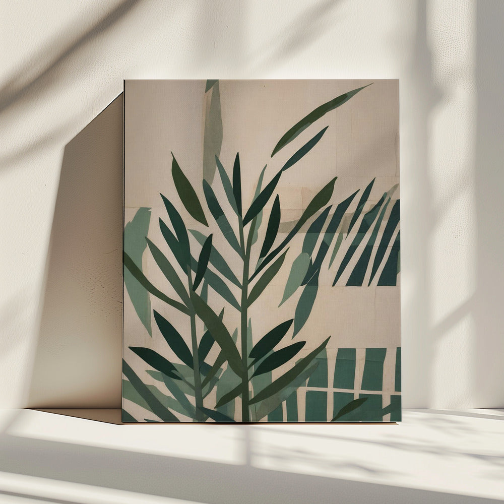 Verdant Silhouettes | Canvas