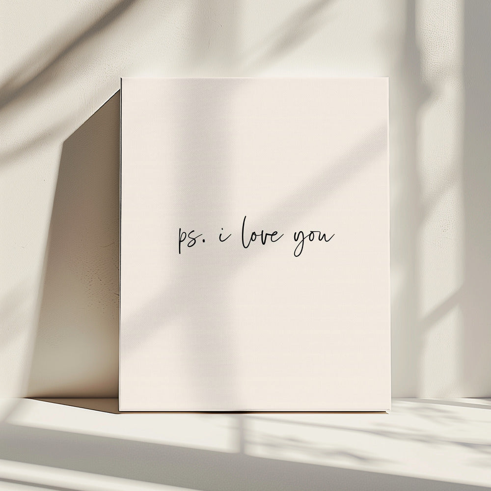 Ps. I Love You | Canvas
