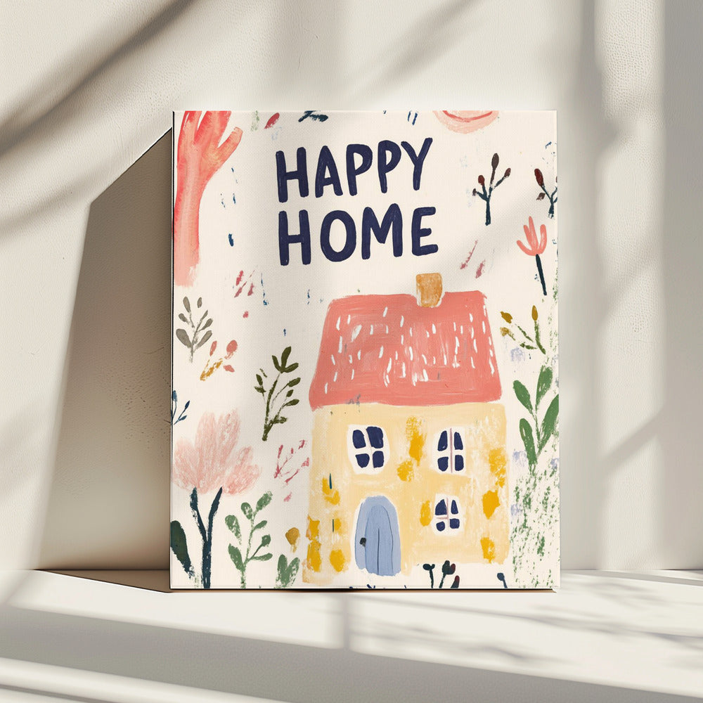 Cheerful Abode | Canvas
