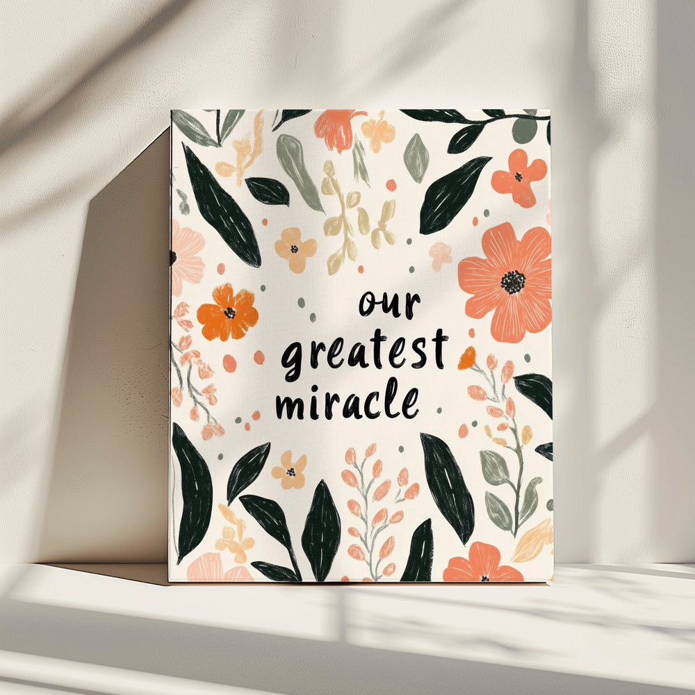 Floral Miracle | Canvas