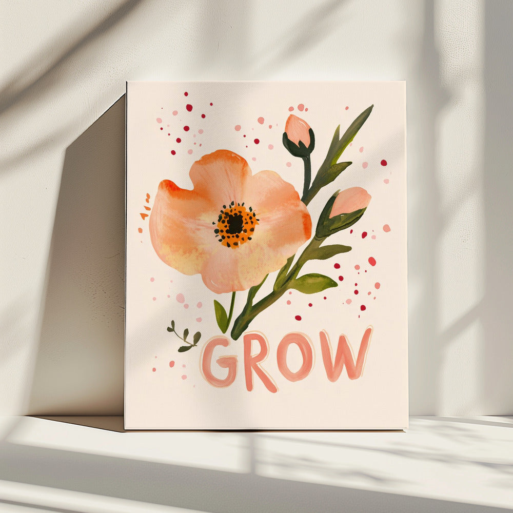 Floral Growth | Canvas