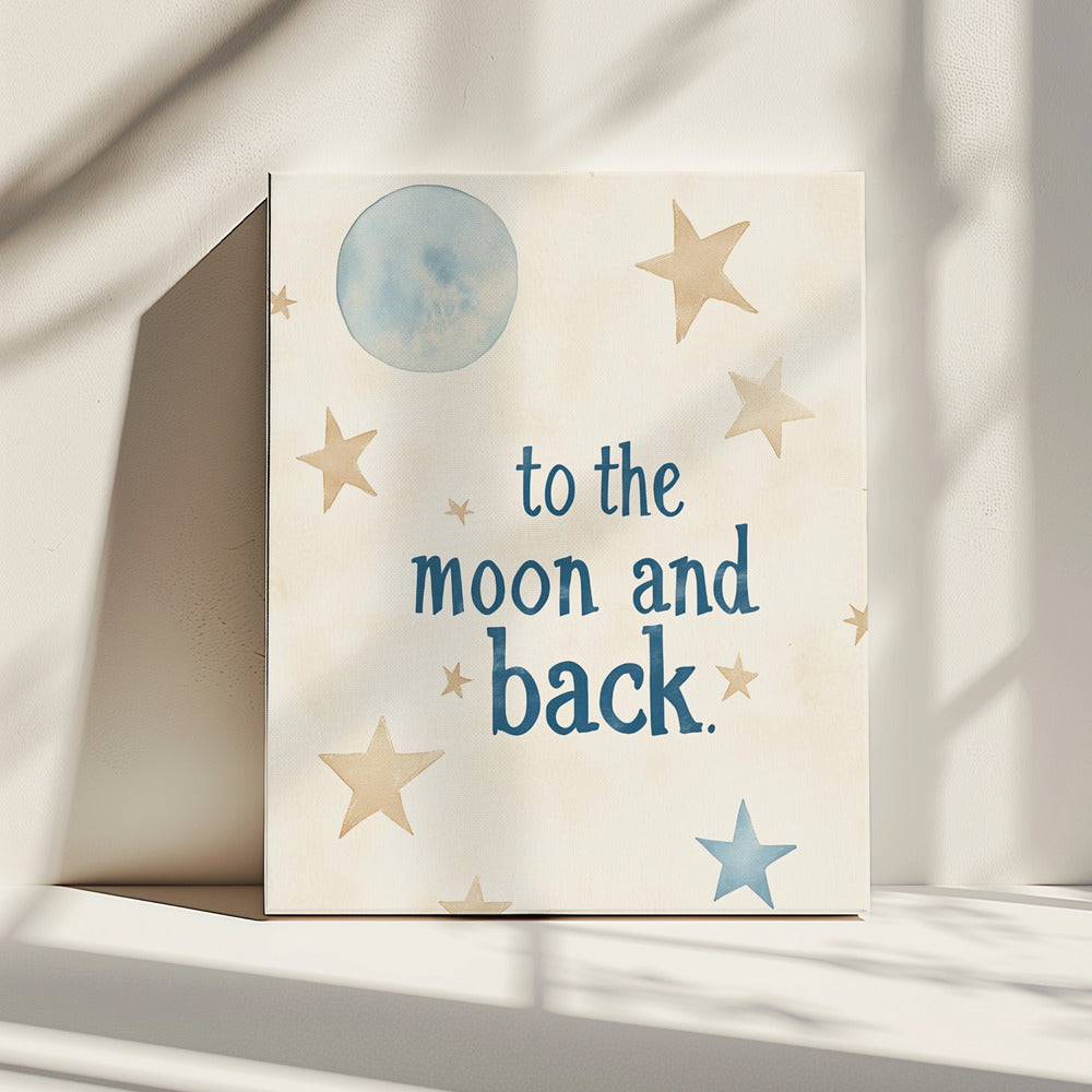 Lunar Love Journey | Canvas