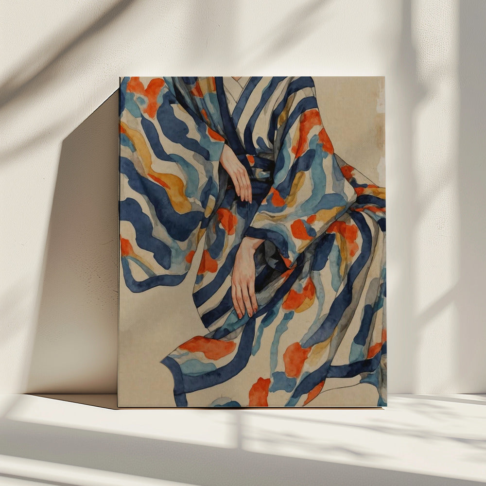 Flowing Kimono Patterns | Canvas