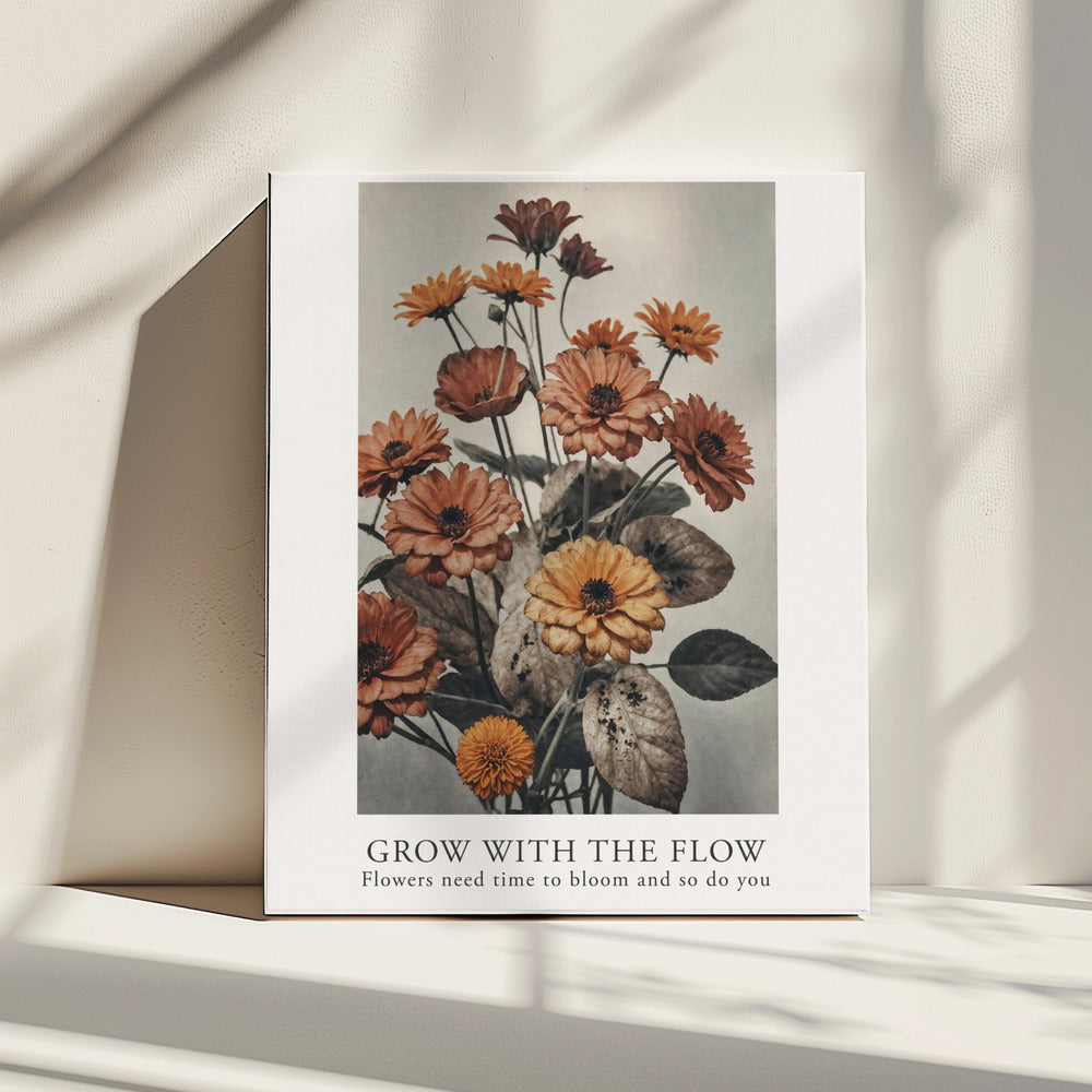 Grow With The Flow No.2 | Canvas
