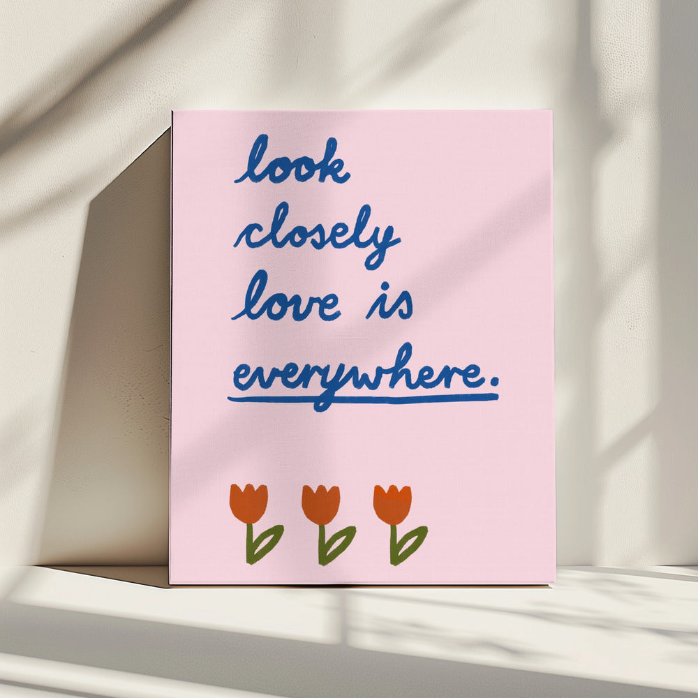 Love is everywhere 2 | Canvas