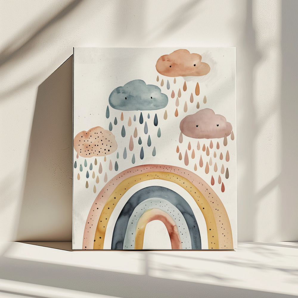 Playful Rainbows | Canvas