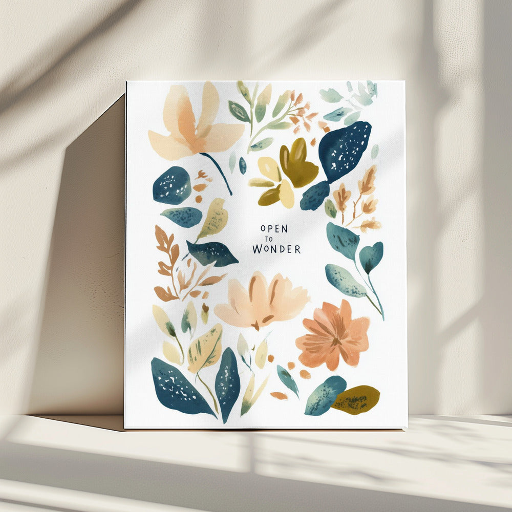 Floral Whimsy Bloom | Canvas