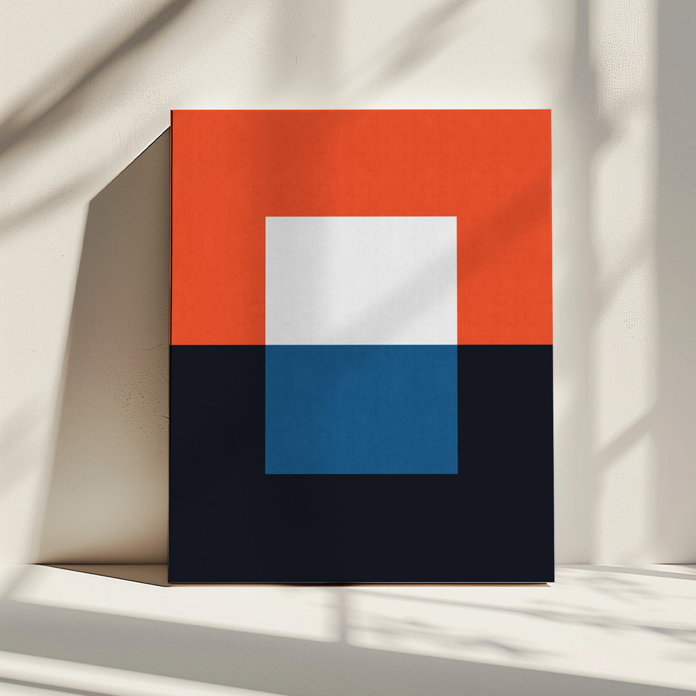 Blue and red 3 | Canvas