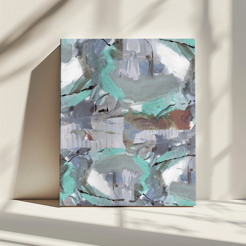 Abstract Soft Profile 4 | Canvas