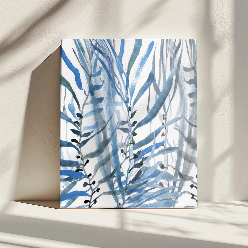 Blue Seaweed No2 | Canvas