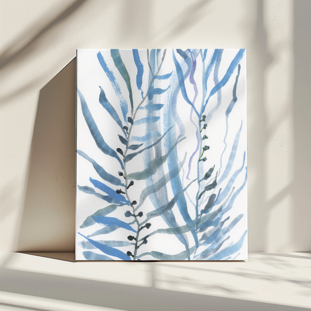 Blue Seaweed No1 | Canvas