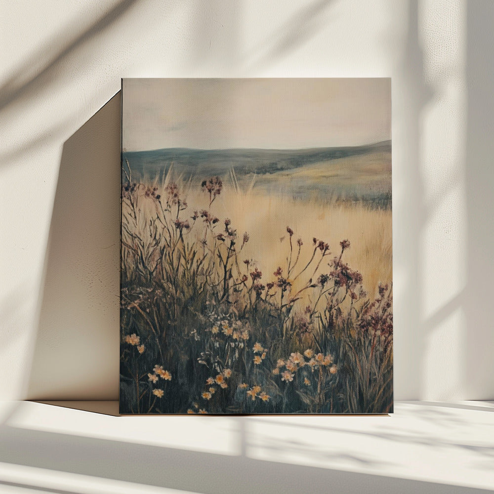 Landscape Wild Flower | Canvas