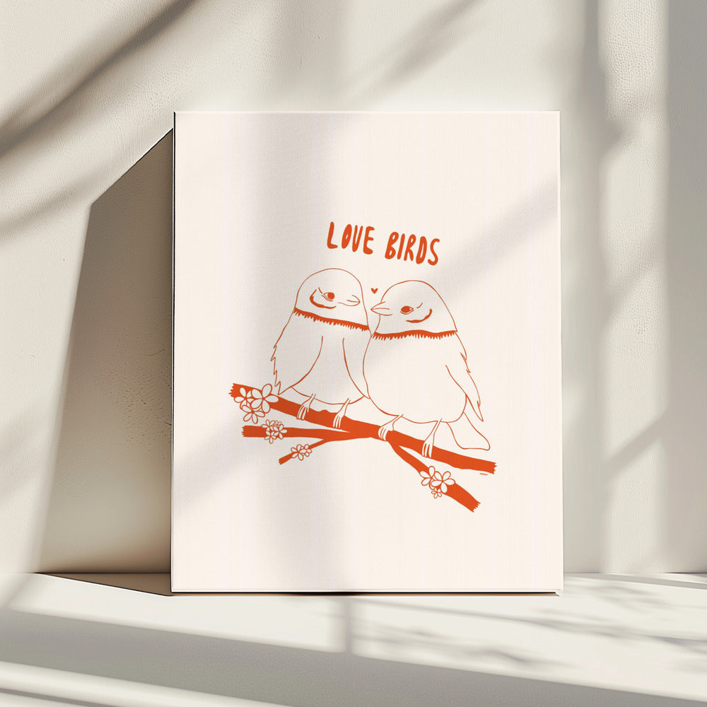 LOVEBIRDS | Canvas