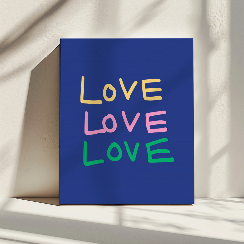 Love Love Love 1 | Canvas