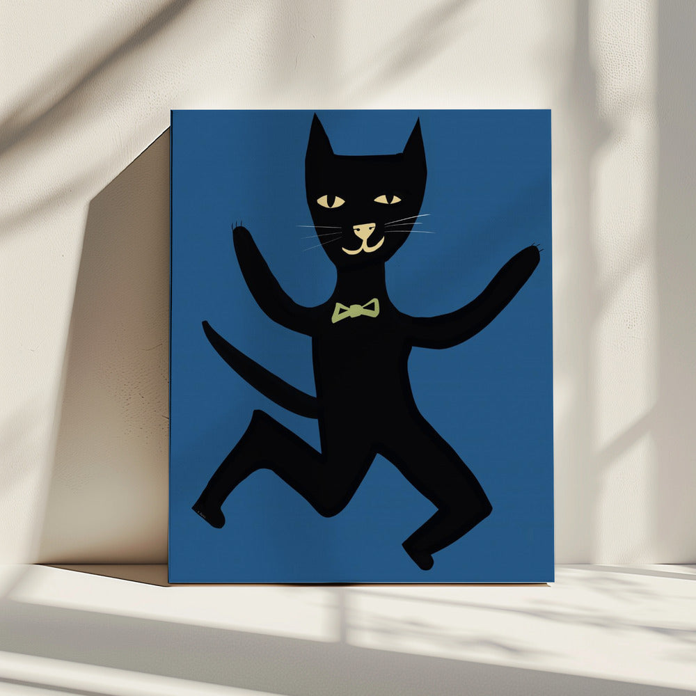 Black cat | Canvas