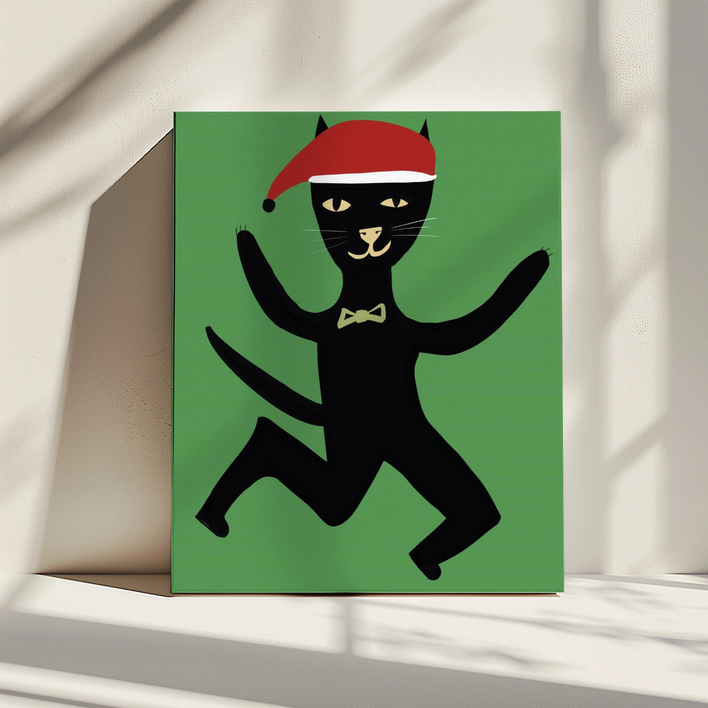 Xmas cat | Canvas