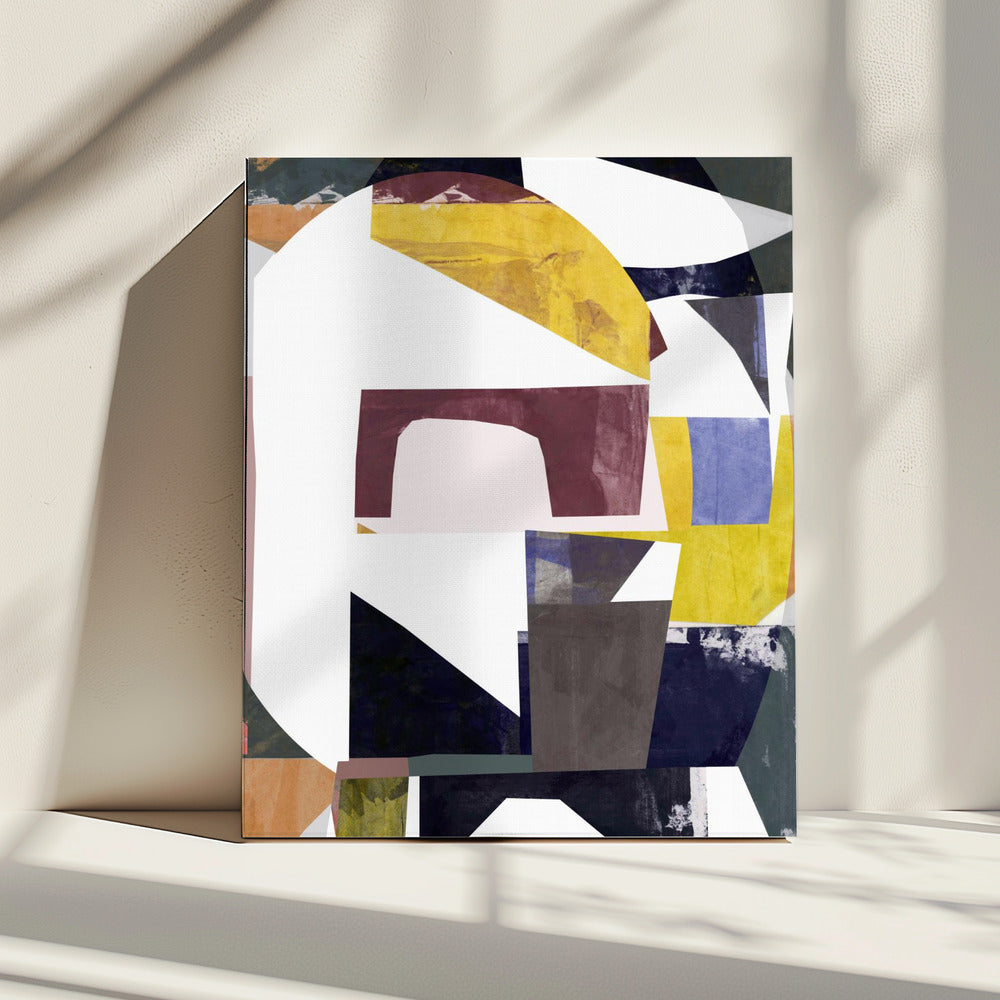 Abstract Cut Outs No 1 | Canvas