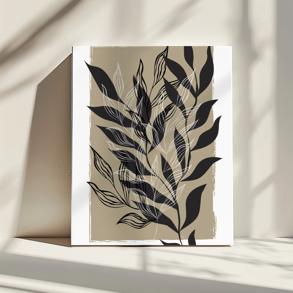 Minimalistic Botanical Design | Canvas