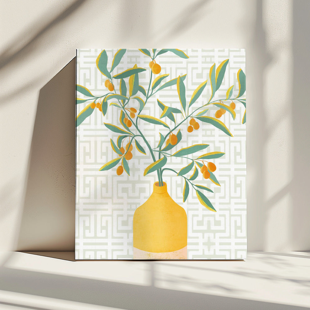 Chinese Citrus Tree | Canvas