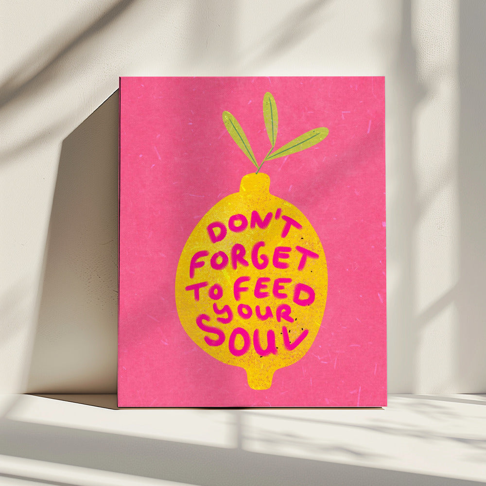 Soulfood Lemon | Canvas
