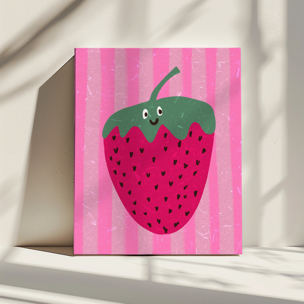 Hello strawberry | Canvas