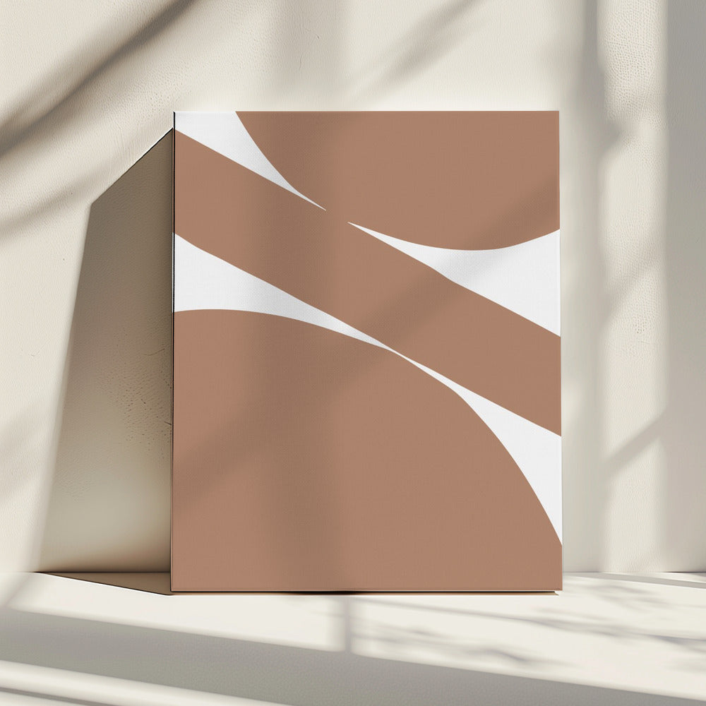 Abstract Mocha | Canvas