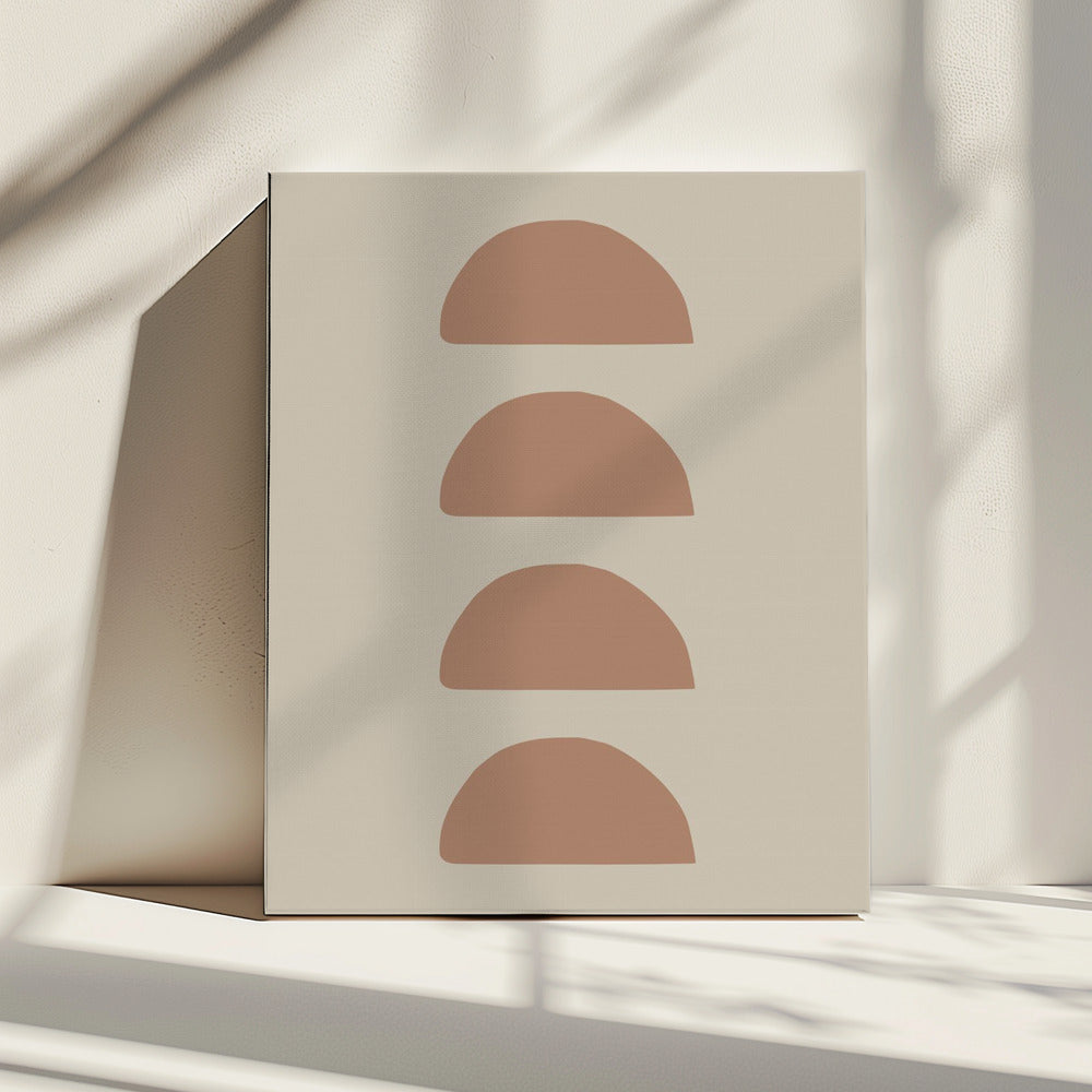 Geometric Mocha | Canvas