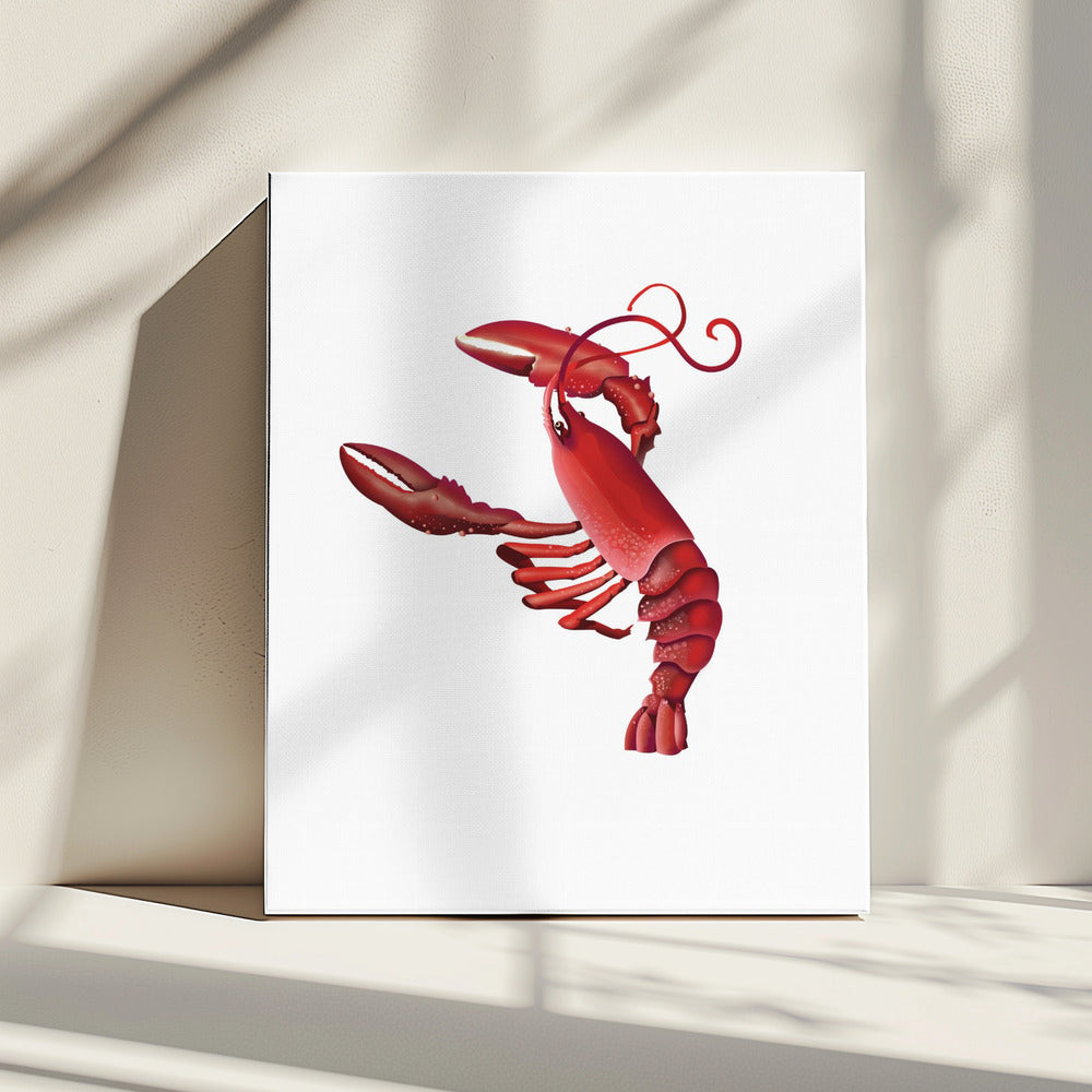 Vibrant Lobster Dance | Canvas